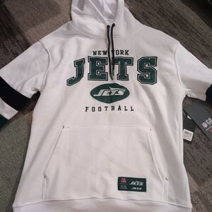 New York Jets White Hoodie